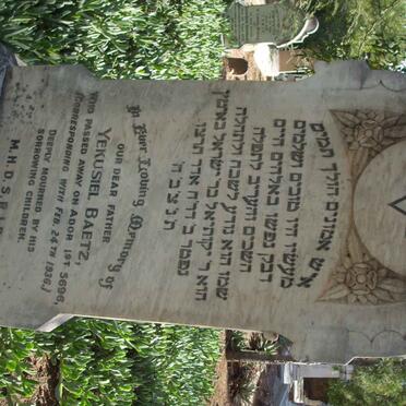 BAETZ Yekusiel  -1936