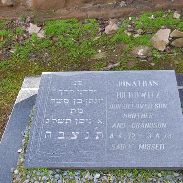 HILKOWITZ Jonathan 1972-1973