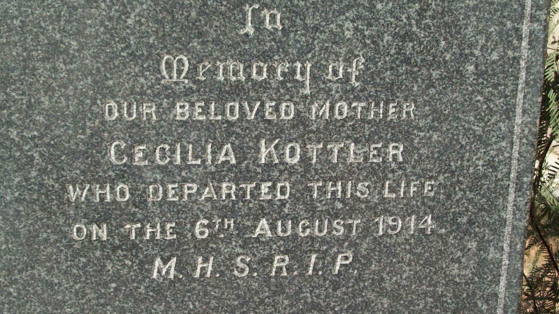 KOTTLER Cecilia  -1914