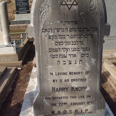KNOPP Harry  -1947