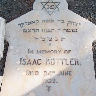 KOTTLER Isaac  -1939