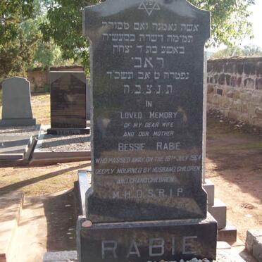 RABIE Bessie  -1964