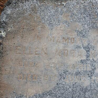 NUNS Ellen Nora 1865-1897