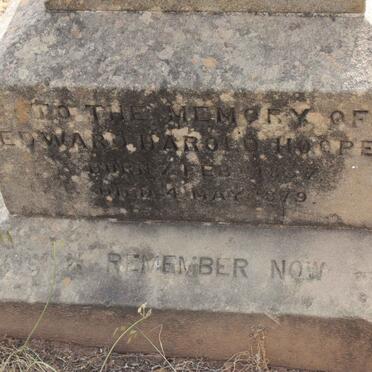 HOOPER Edward Harold 1857-1879