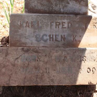 SCHENCK Karl Frederick 1899-1900