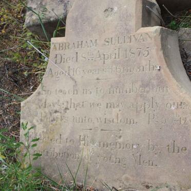 SULLIVAN Abraham -1875