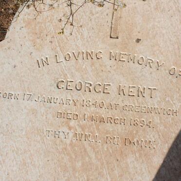 KENT George 1840-1894