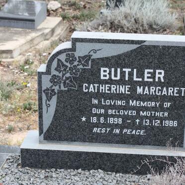 BUTLER Catherine Margaret 1898-1986
