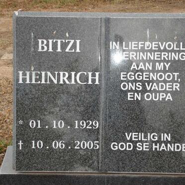 BITZI Heinrich 1925-2005