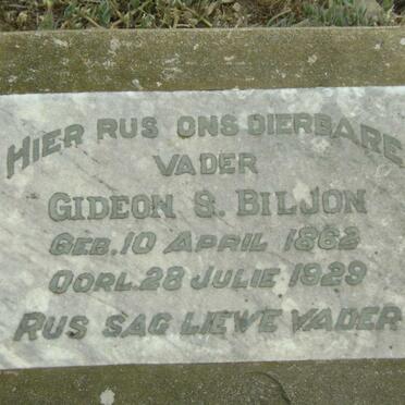 BILJON Gideon S.1862-1929
