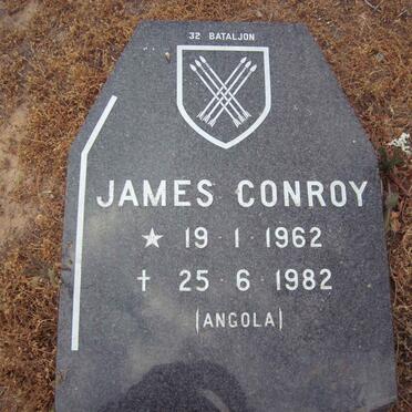 CONROY James 1962-1982