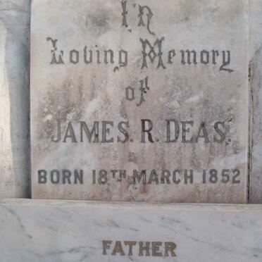 DEAS James R. 1852- &amp; Anna C.1862-1933 :: DEAS Dora May 1899-1985