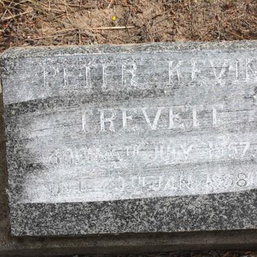 FREVETT Peter Kevin 1957-1958