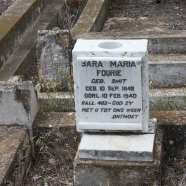 FOURIE Sara Maria nee SMIT 1848-1940