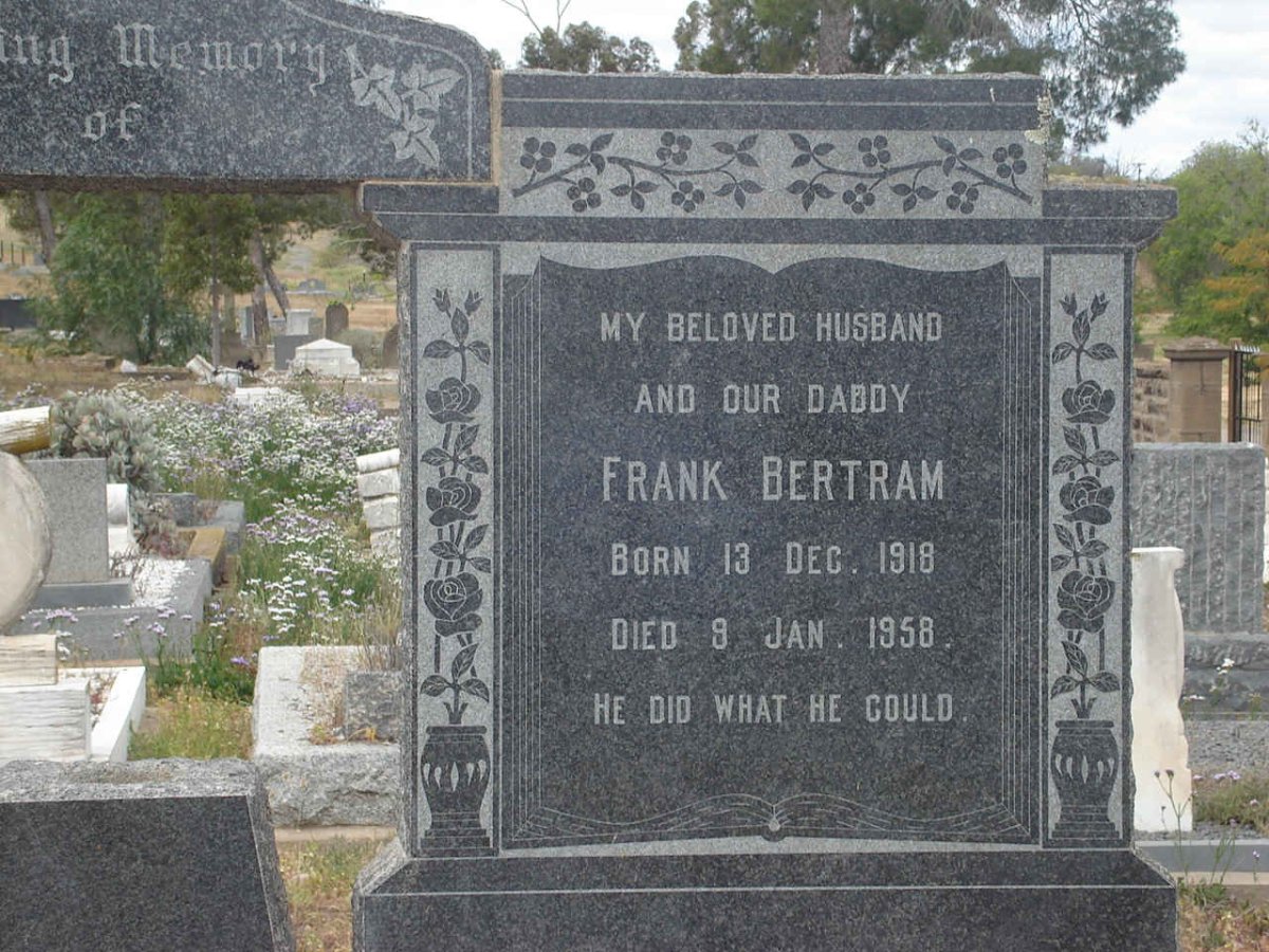 JOHNSON Frank Bertram 1918-1958