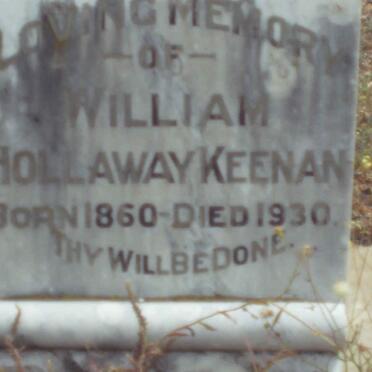 KEENAN William Holloway 1860-1930