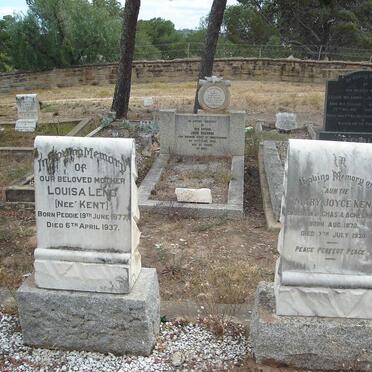 KENT Mary Joyce 1872-1930 :: LENG Louisa nee KENT 1877-1937
