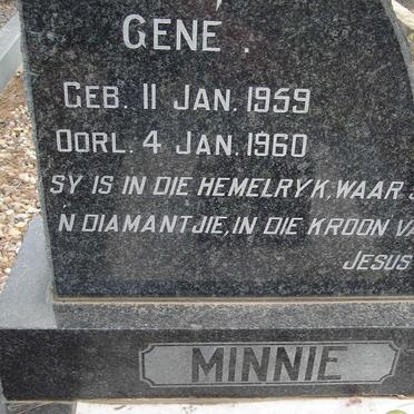 MINNIE Gené 1959-1960