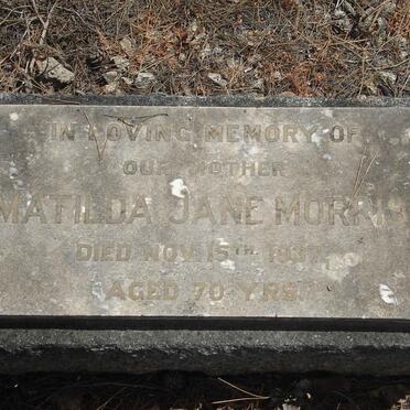 MORRIS Matilda Jane  -1937