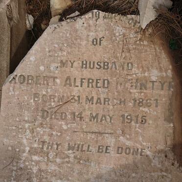 McINTYRE Robert Alfred 1861-1915