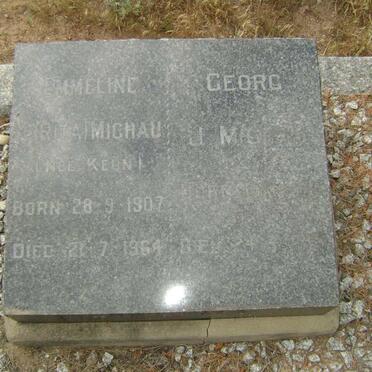 MICHAU Georg J. 1911-1963 &amp; Emmeline M. KEUN 1907-1964