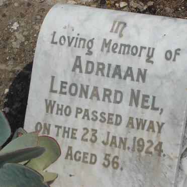 NEL Adriaan Leonard  -1924