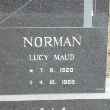 NORMAN Lucy Maud 1920-1968