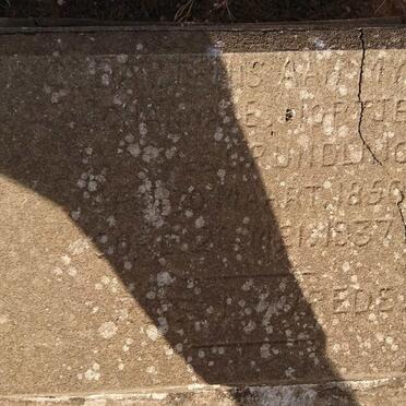 NORTJE Anna E. nee GRUNDLING 1856-1937