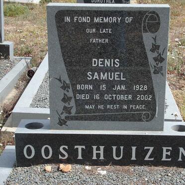 OOSTHUIZEN Denis Samuel 1928-2002