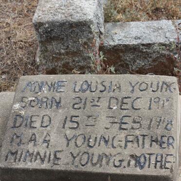 YOUNG Annie Louisa 191?-1918