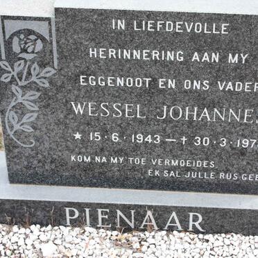 PIENAAR Wessel Johannes 1943-1978