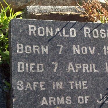 ROSE Ronald  1924-1925