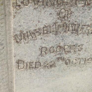 ROGERS Mabel Winifred  -1918