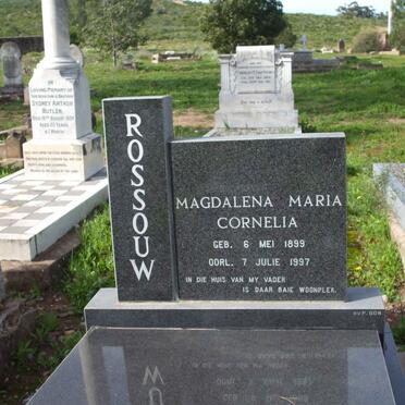 ROSSOUW Magdalena Maria Cornelia 1899-1997