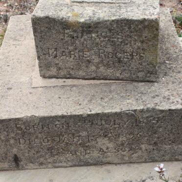 ROGERS Marie 18?-1896