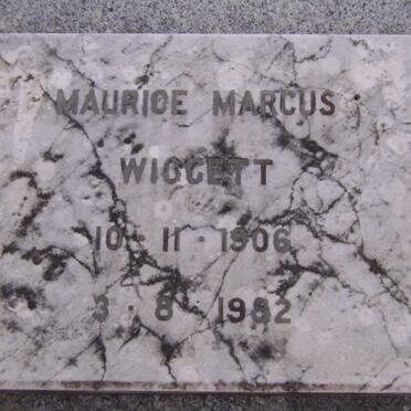WIGGETT Maurice Marcus 1906-1982