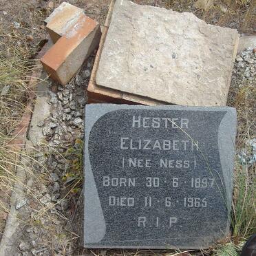 ? Hester Elizabeth nee NESS 1897-1965