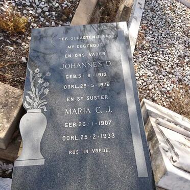 ? Johannes D. 1913-1976 :: ? Maria C.J. 1907-1933