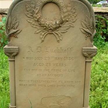 LUCKHOFF A.D. -1886 