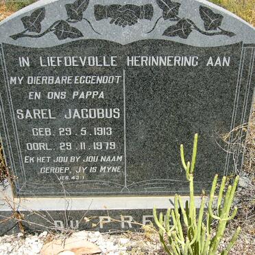 PREEZ Sarel Jacobus, du 1913-1979