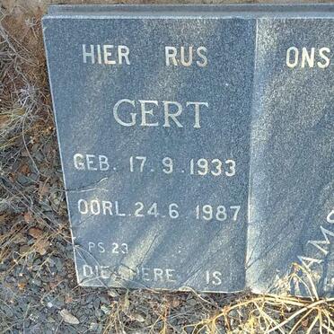 AMSTERDAM Gert 1933-1987