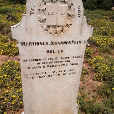 KELLER Marthinus Johannes Petrus -1897