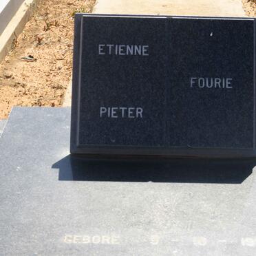 FOURIE Etienne Pieter 1950-1996