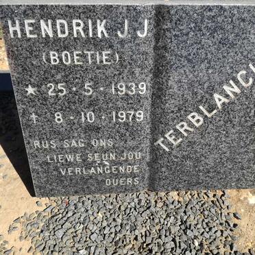 TERBLANCHE Hendrik J.J. 1939-1979