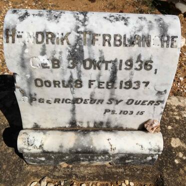 TERBLANCHE Hendrik 1936-1937