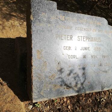 BOTHA Pieter Stephanus 1888-195?