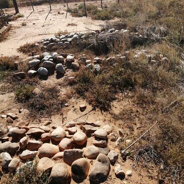 Western Cape, OUDTSHOORN district, Roodeheuvel 141_2, farm cemetery