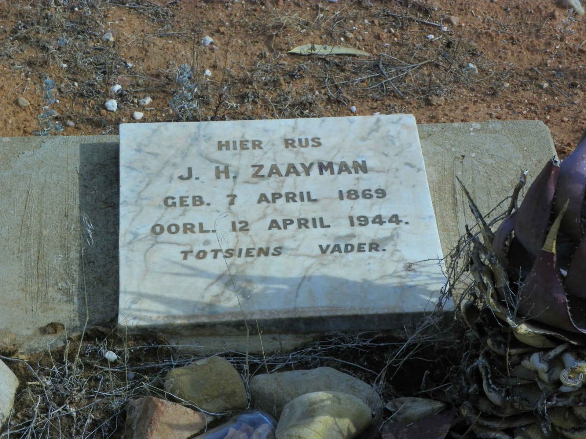 ZAAYMAN J.H. 1869-1944