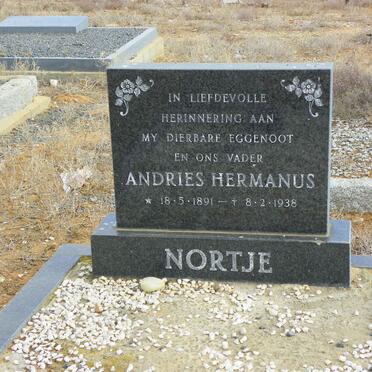 NORTJE Andries Hermanus 1891-1938