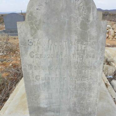 OOSTHUIZEN S.A. 1848-1929 :: ?